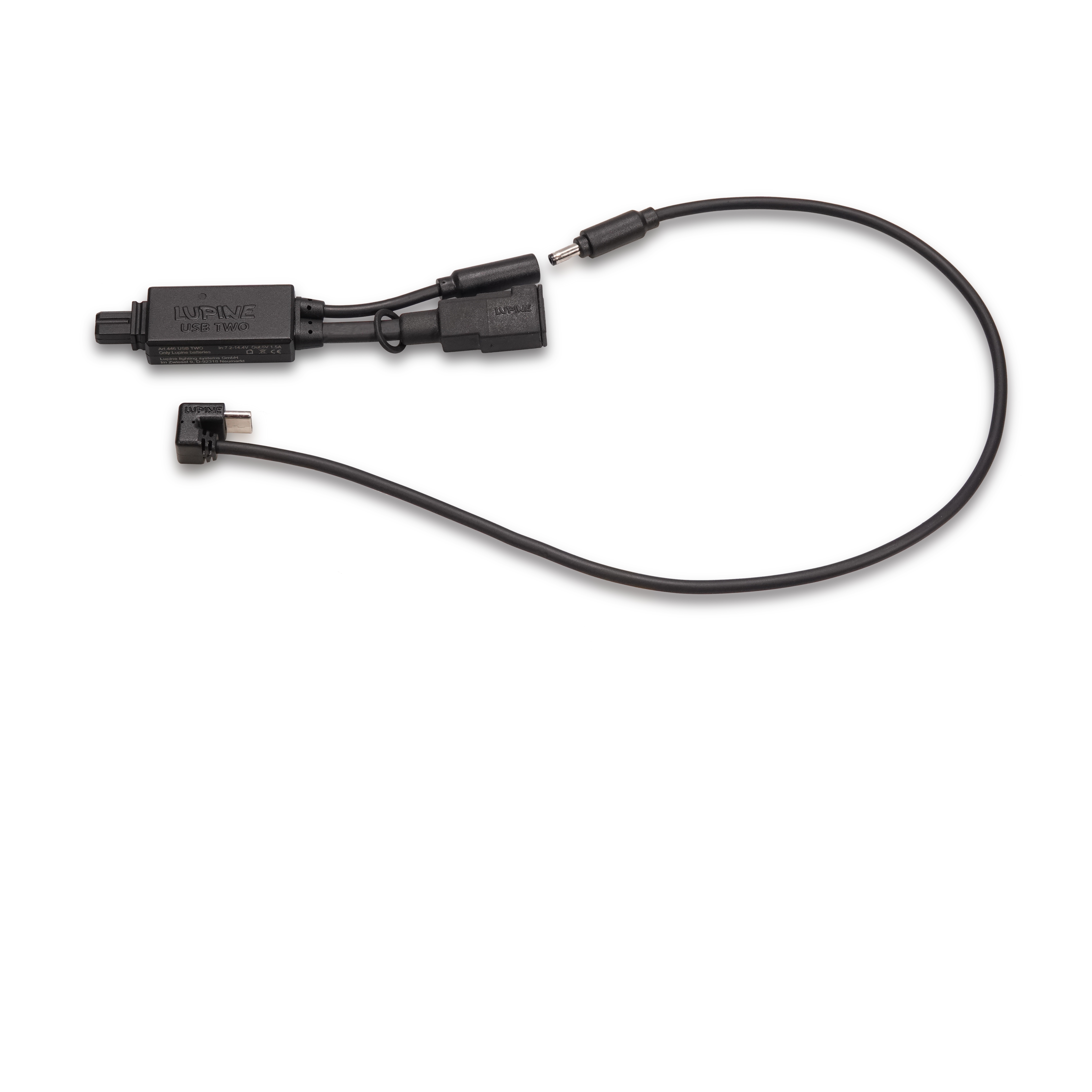 Lupine USB Two+ USB C Kabel